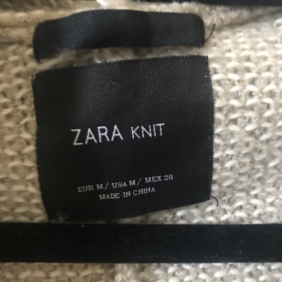 Zara hooded knit cardigan - Picture 2 of 5
